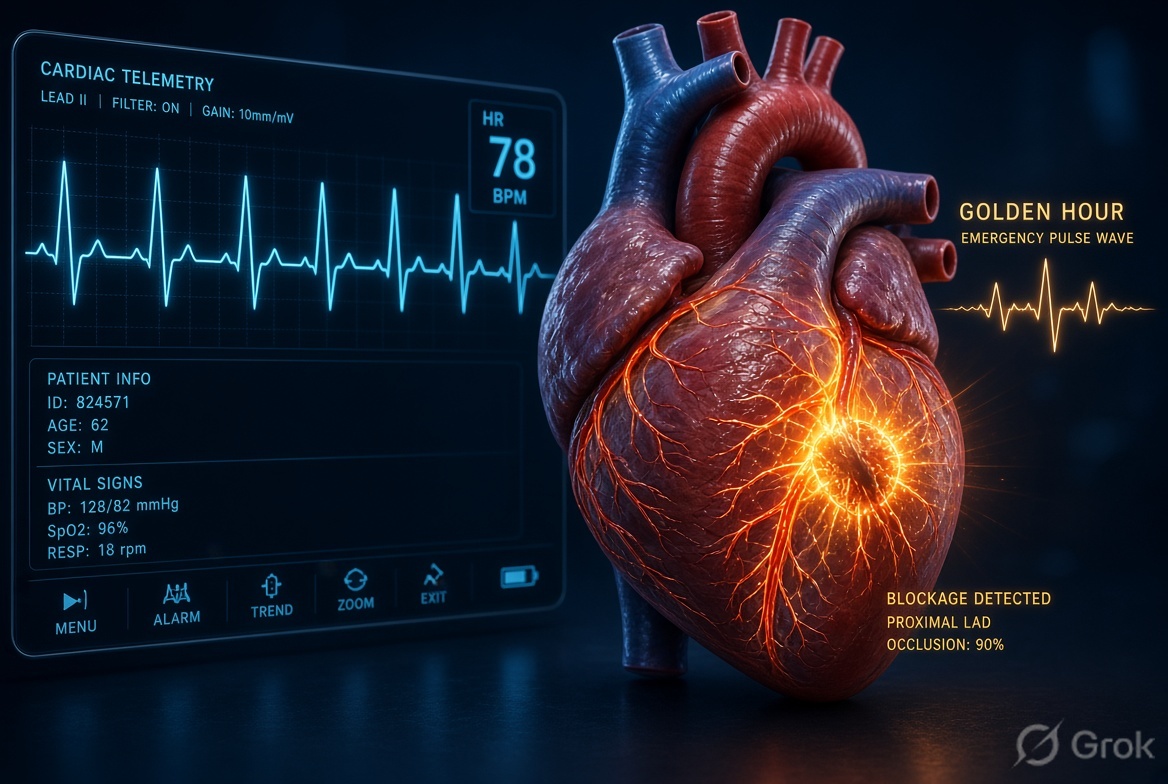 Heart Attack Warning Signs & Golden Hour Prevention