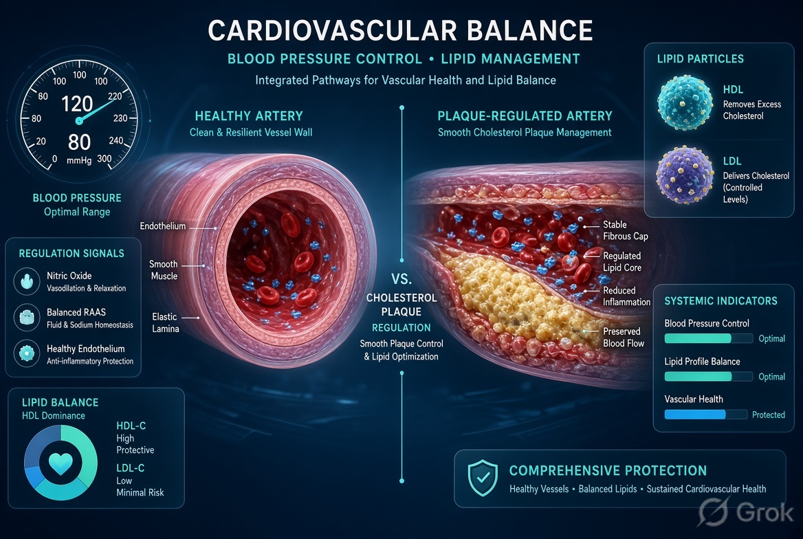 Managing Hypertension & Cholesterol for Heart Protection